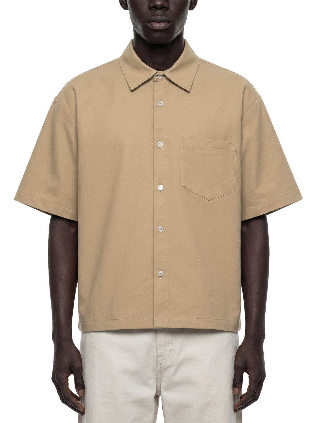 Maison Trixy Boxy Heavyweight Short Sleeve Shirt
