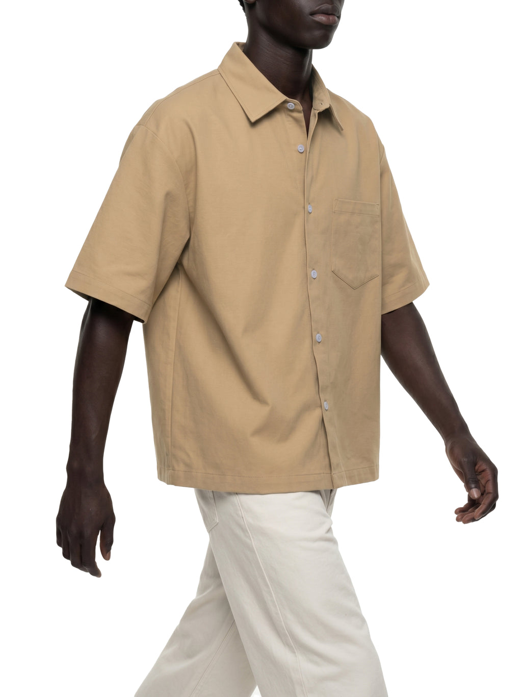 Maison Trixy Boxy Heavyweight Short Sleeve Shirt