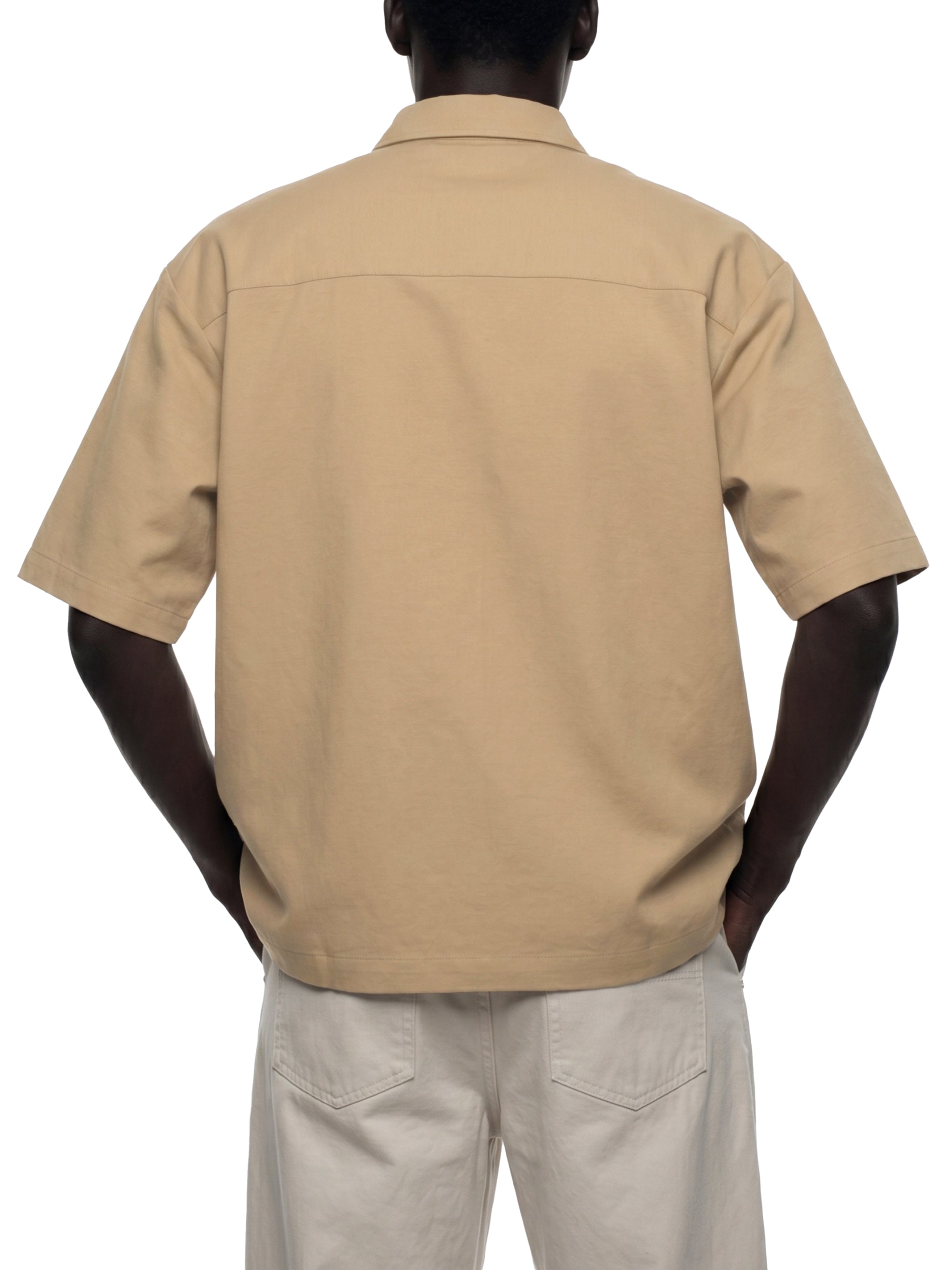 Maison Trixy Boxy Heavyweight Short Sleeve Shirt