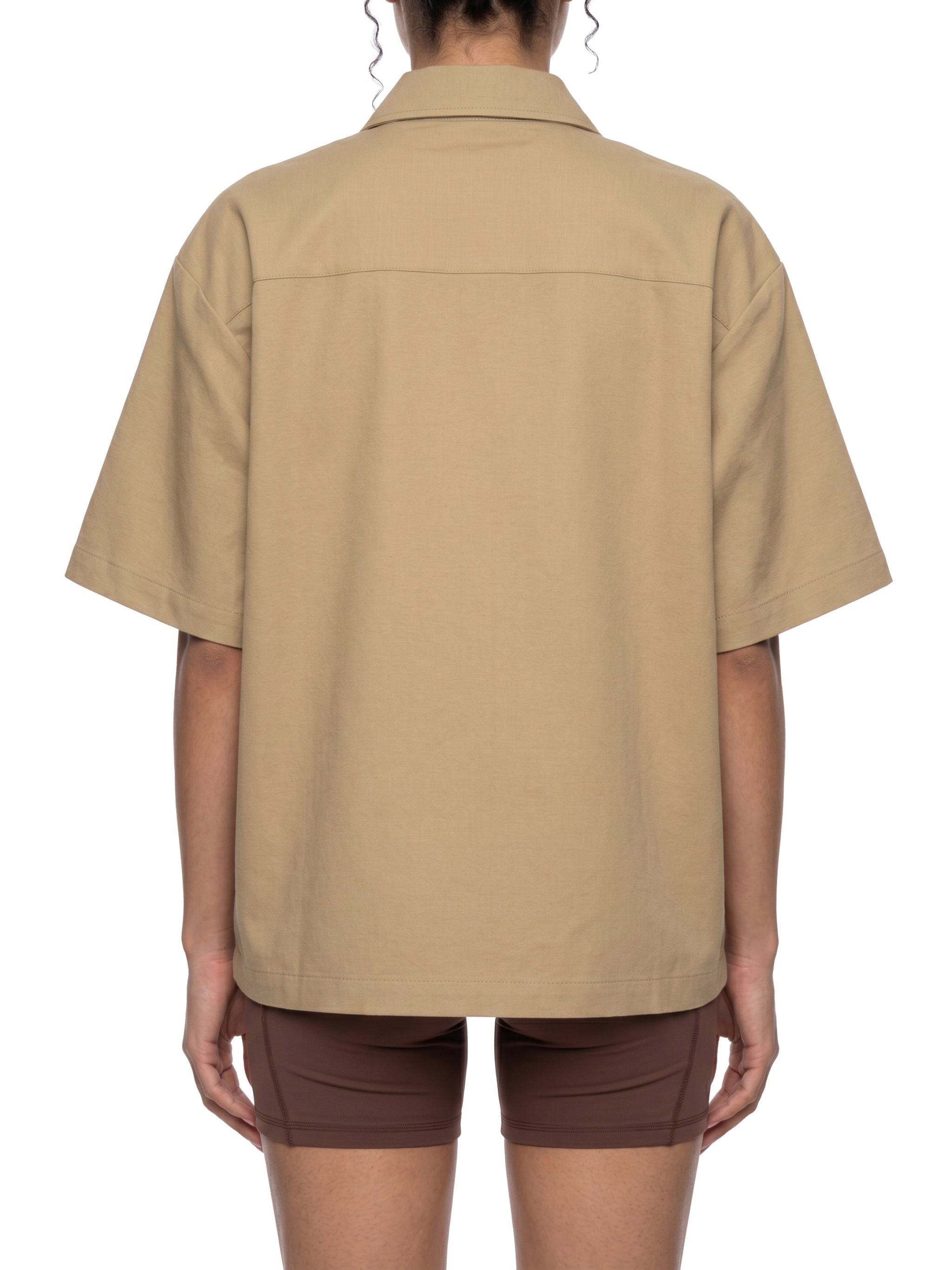 Maison Trixy Boxy Heavyweight Short Sleeve Shirt