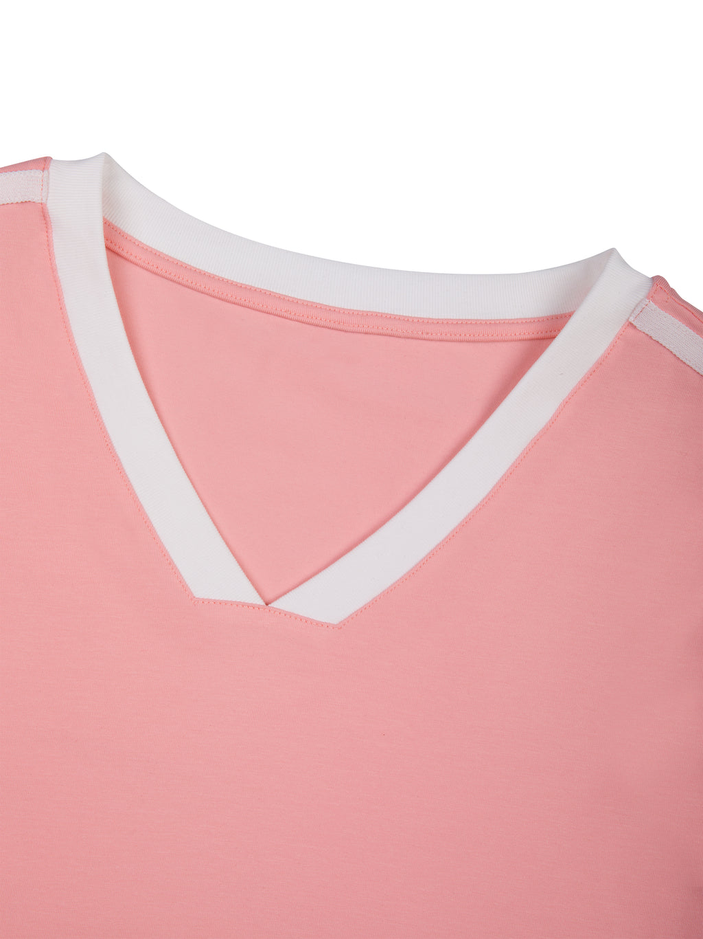 Maison Trixy Women’s Slim Fit Color Block T-Shirt