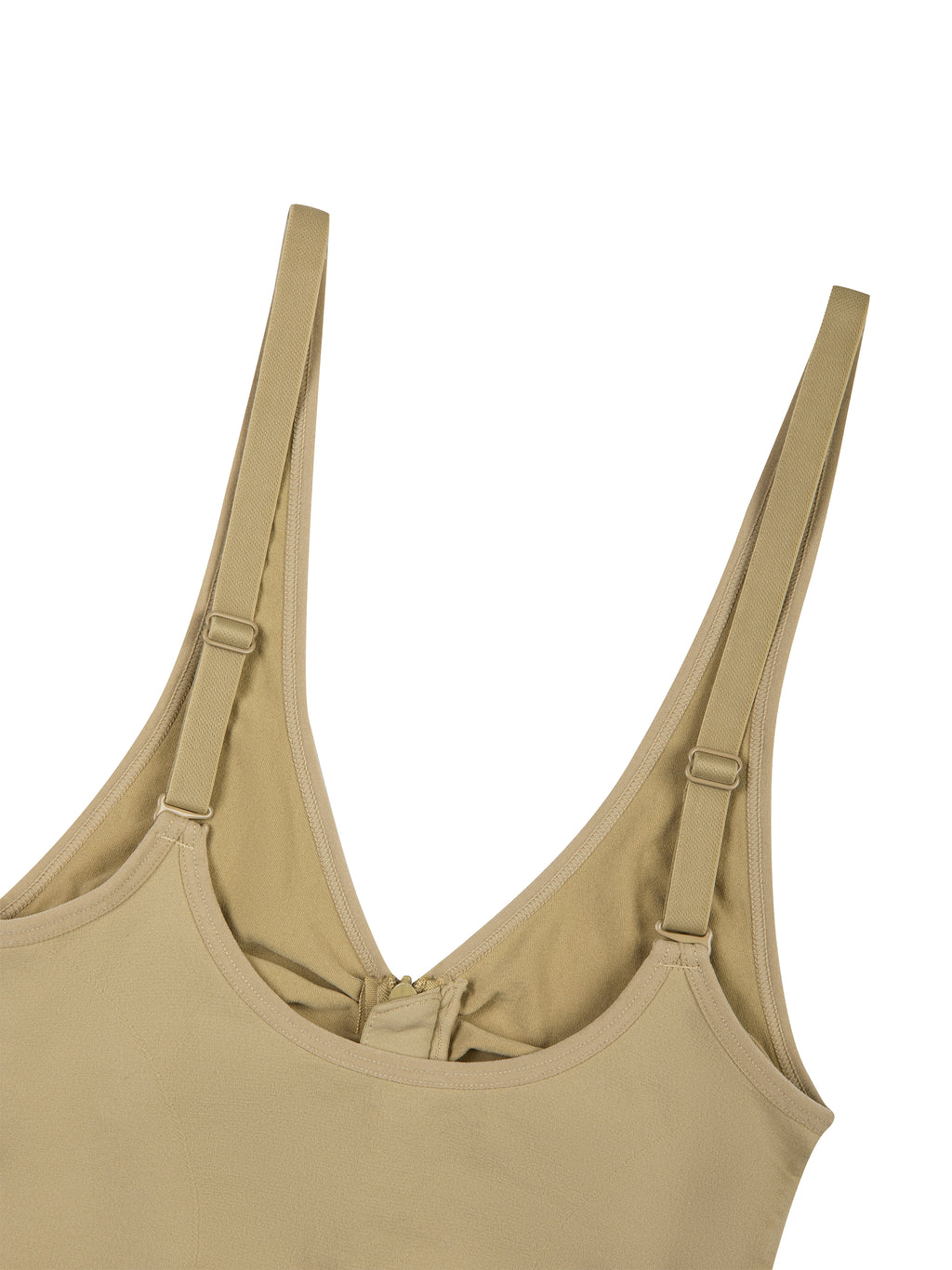 Maison Trixy Women’s Full-Zip Ruched Bodysuit