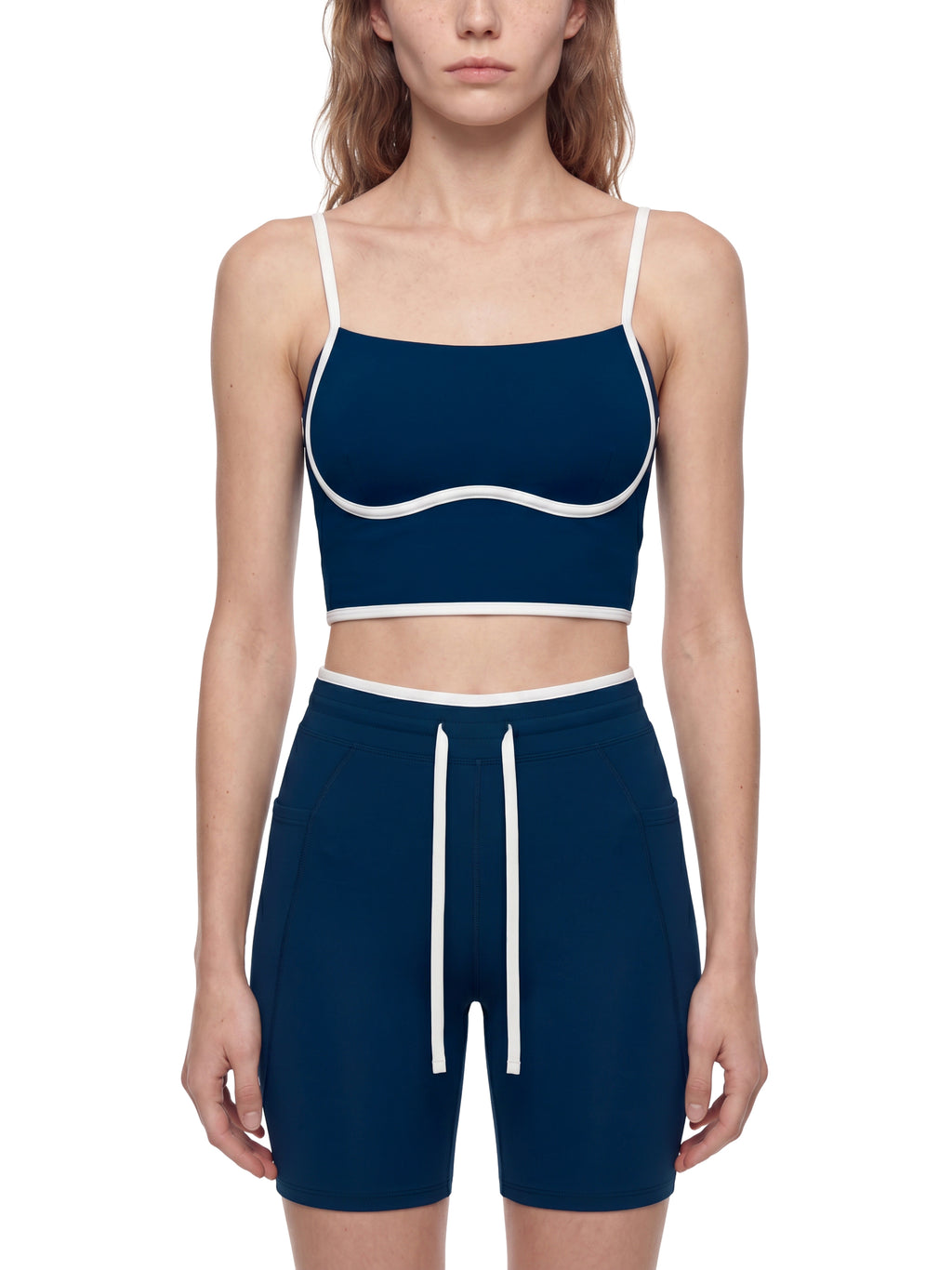 Maison Trixy Women’s Color Block Yoga Sports Bra