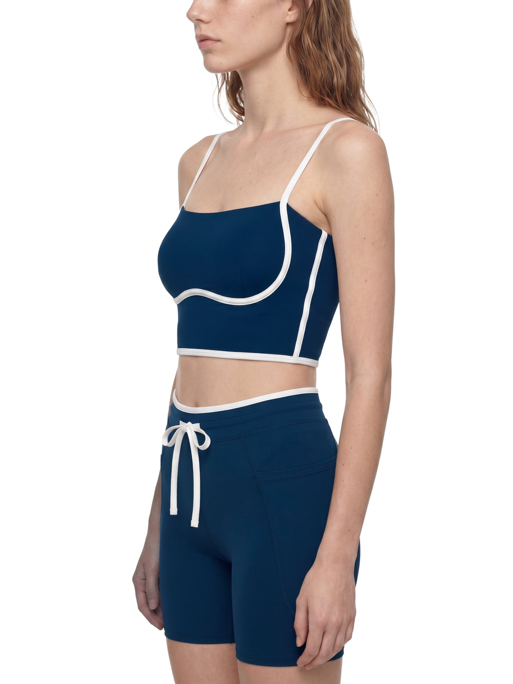 Maison Trixy Women’s Color Block Yoga Sports Bra