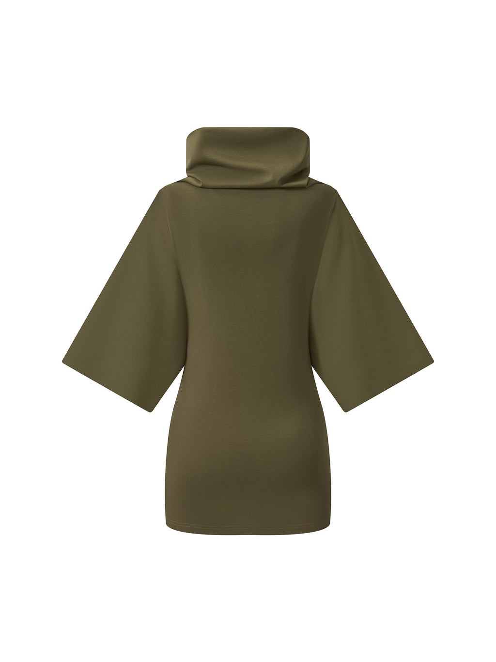 Maison Trixy Women’s Turtleneck Batwing T-Shirt
