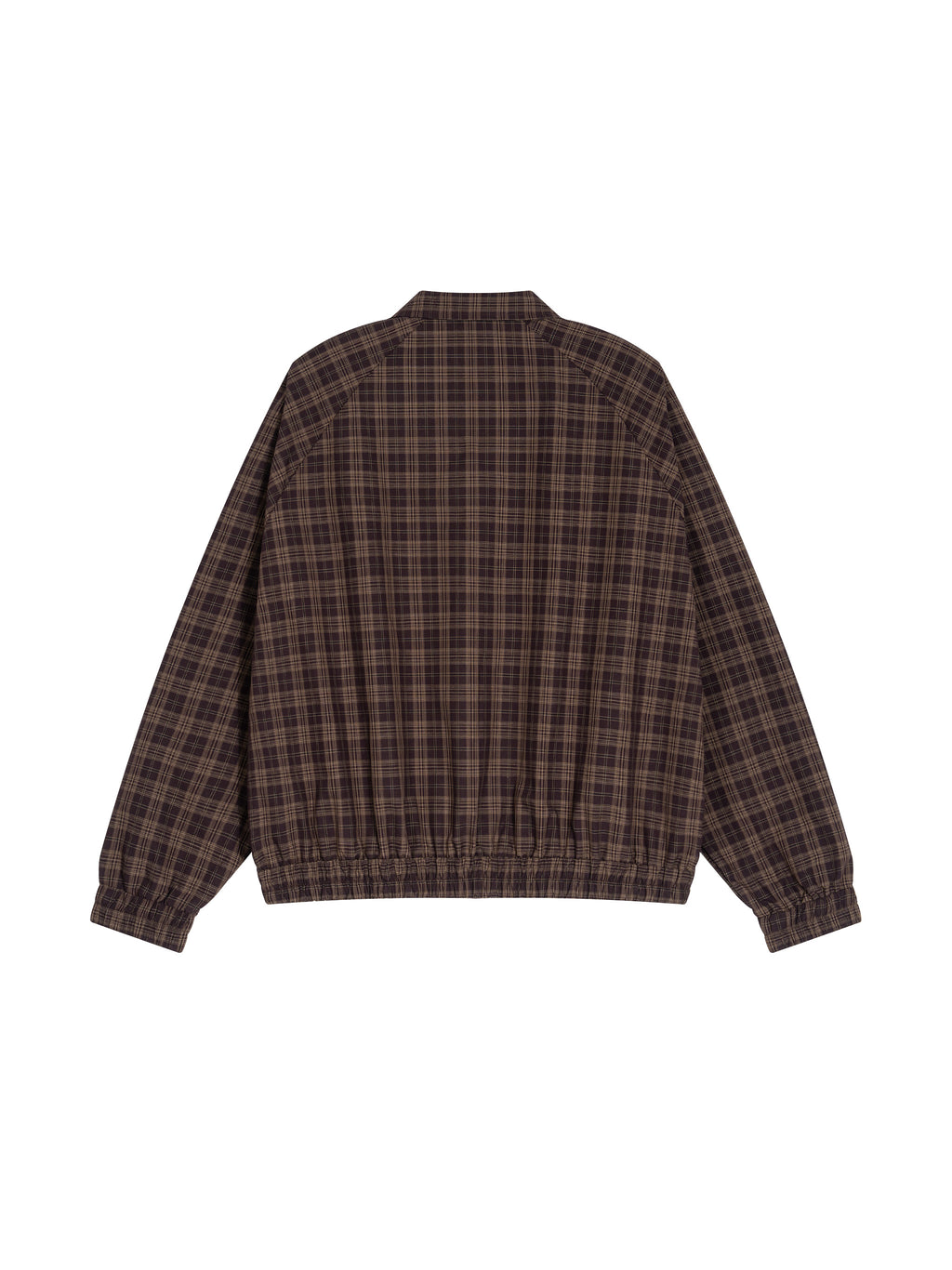 Maison Trixy Unisex Plaid Full-Zip Track Jacket