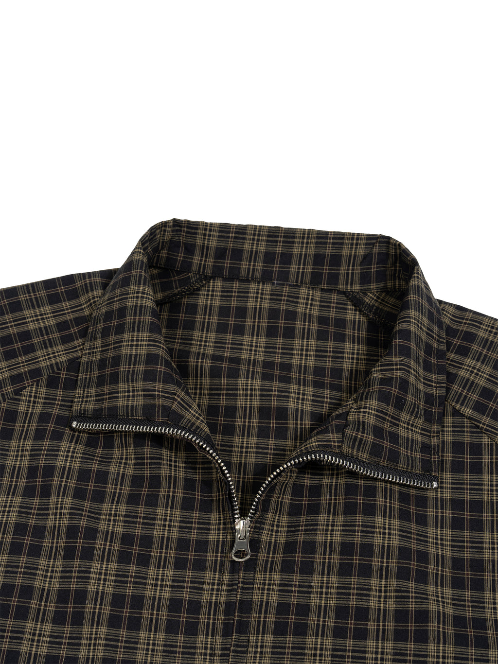 Maison Trixy Unisex Plaid Full-Zip Track Jacket