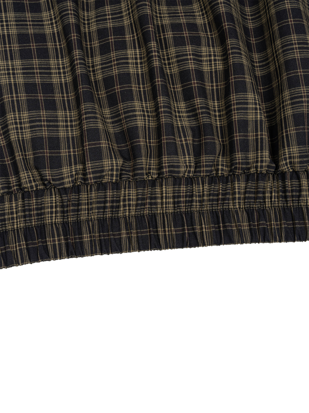 Maison Trixy Unisex Plaid Full-Zip Track Jacket