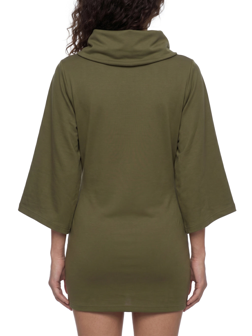 Maison Trixy Women’s Turtleneck Batwing T-Shirt