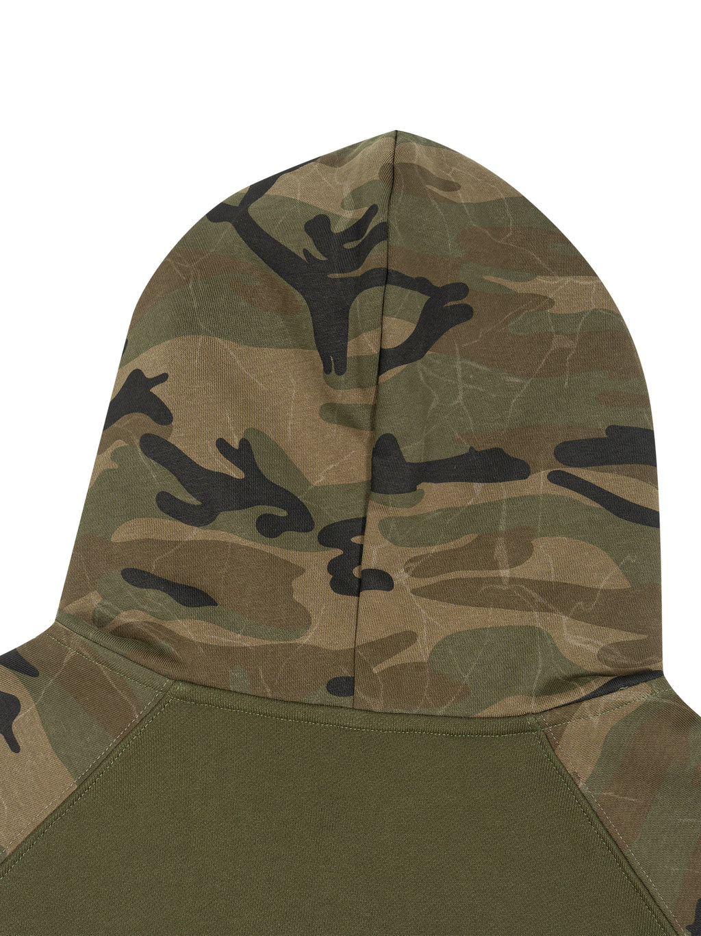 Trixy Corp New logo Camo-Splice Raglan Zip Hoodie