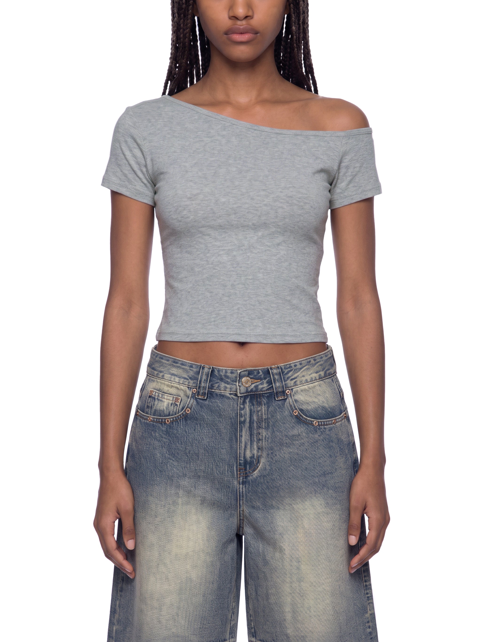 Maison Trixy Women’s Off-the-Shoulder T-Shirt